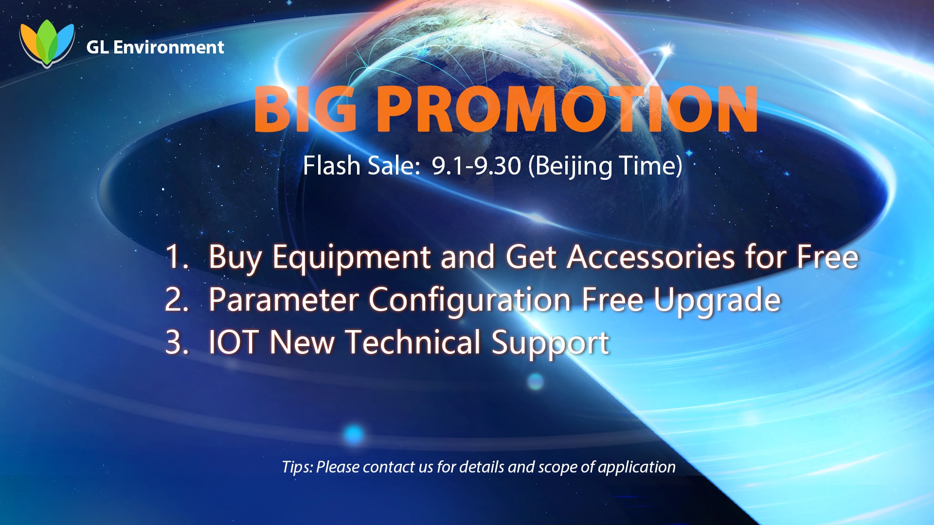 2021 Super September Big Promotion is Here, Buy Equipment and Get Accessories for Free  Parameter Configuration Free Upgrade  IOT New Technical Support.